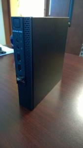 This tiny box is a Core i5 Haswell with 8GB RAM and SSD. Full desktop replacement!